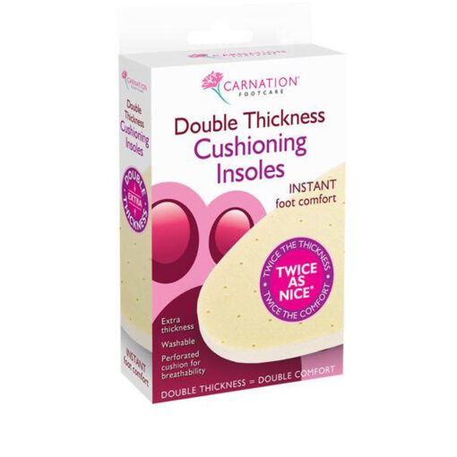 Carnation Double Thickness Cushioning Insoles