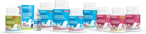 Milkaid Lactase Enzyme Tablets 60s | Raspberry Flavour - Image 4