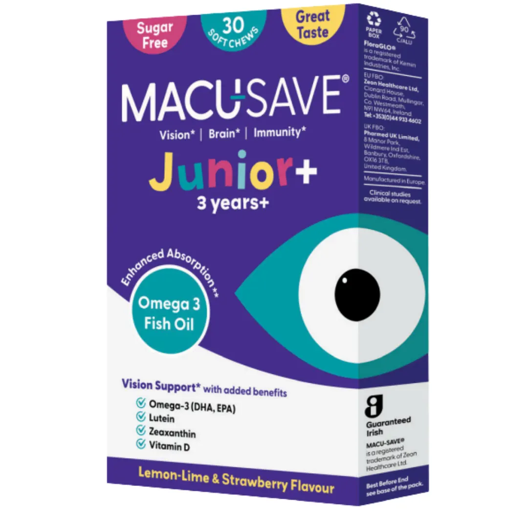 MACU-SAVE® Junior+ | Eye Health Supplements | 30 Soft Chews